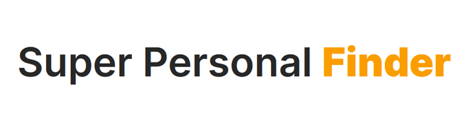 Super Personal Finder logo